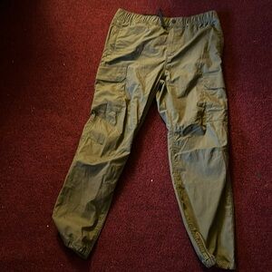 worn cargo pants, good condition